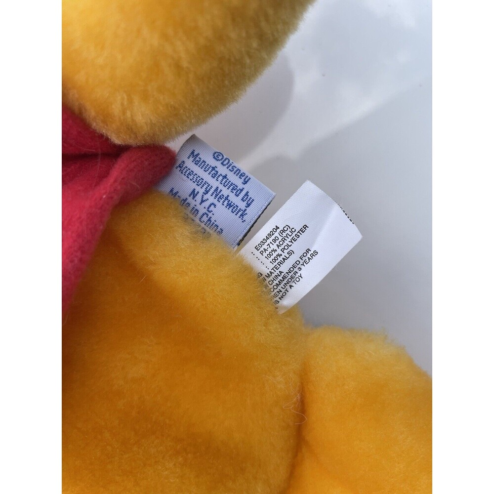 Vintage Disney Winnie The Pooh Plush Backpack Bag 16” LNC HTF - Picture 3 of 7